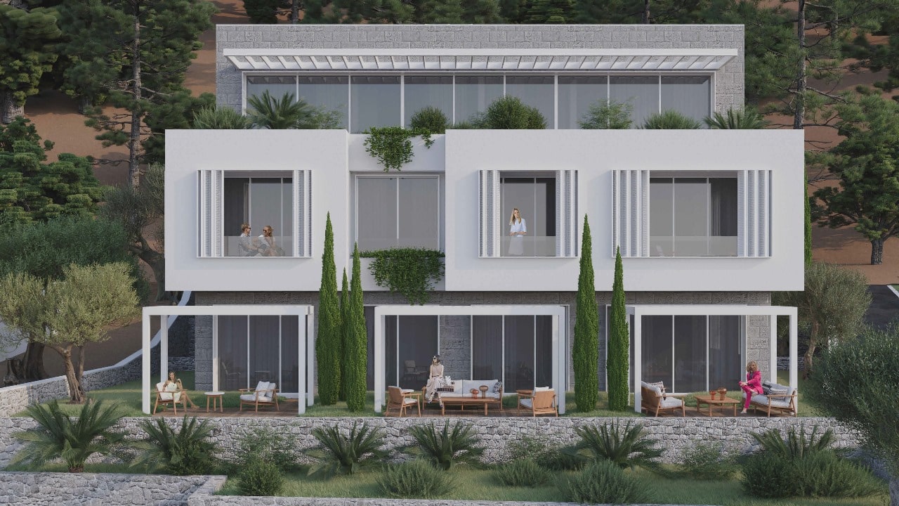 Land for sale in dobrota, kotor.