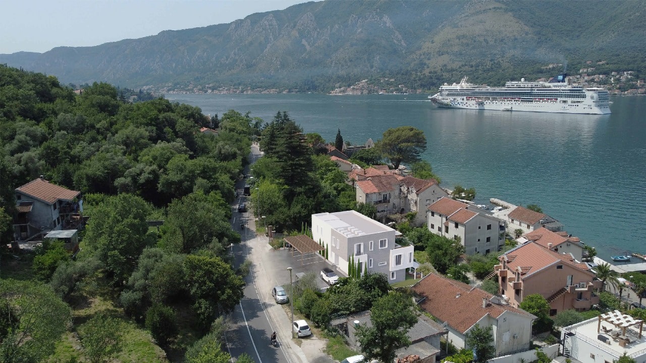 Land for sale in dobrota, kotor. Violet investment