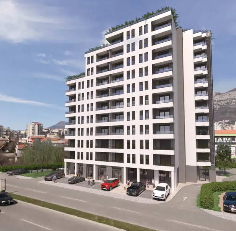 Triumph Residence is located a little away from the center of Bar, which is a significant advantage for those who do not like a lot of noise and crowds. Residents of the apartments will not have any problems parking their cars and at the same time will be within walking distance of the city center. Violet Investment, montenegro investments. karadag yatirim.