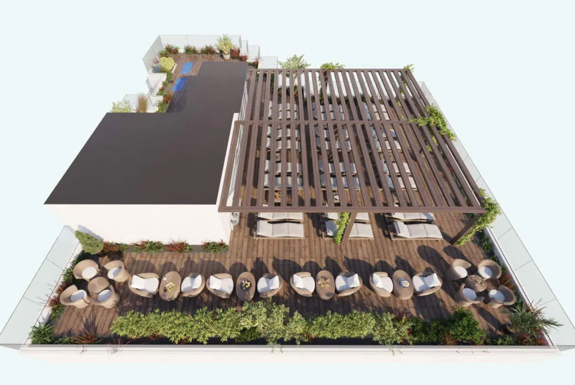 Triumph Residence is located a little away from the center of Bar, which is a significant advantage for those who do not like a lot of noise and crowds. Residents of the apartments will not have any problems parking their cars and at the same time will be within walking distance of the city center. Violet Investment, montenegro investments. karadag yatirim.