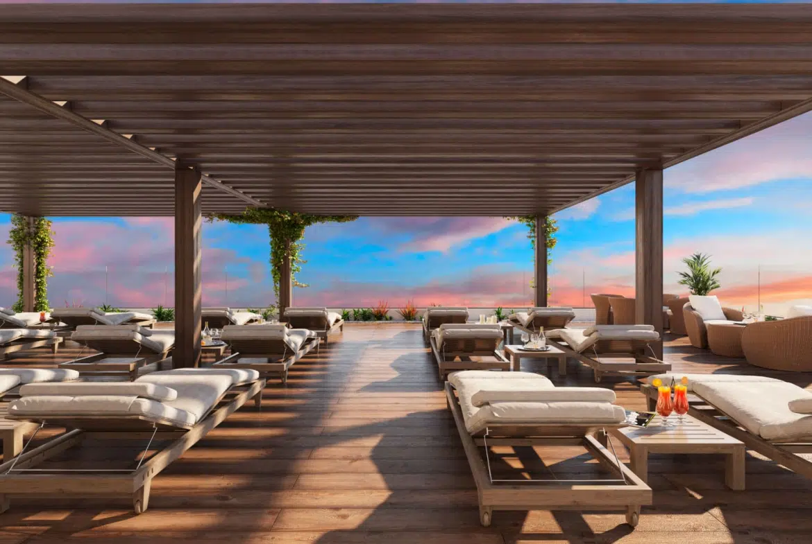 Triumph Residence is located a little away from the center of Bar, which is a significant advantage for those who do not like a lot of noise and crowds. Residents of the apartments will not have any problems parking their cars and at the same time will be within walking distance of the city center. Violet Investment, montenegro investments. karadag yatirim.