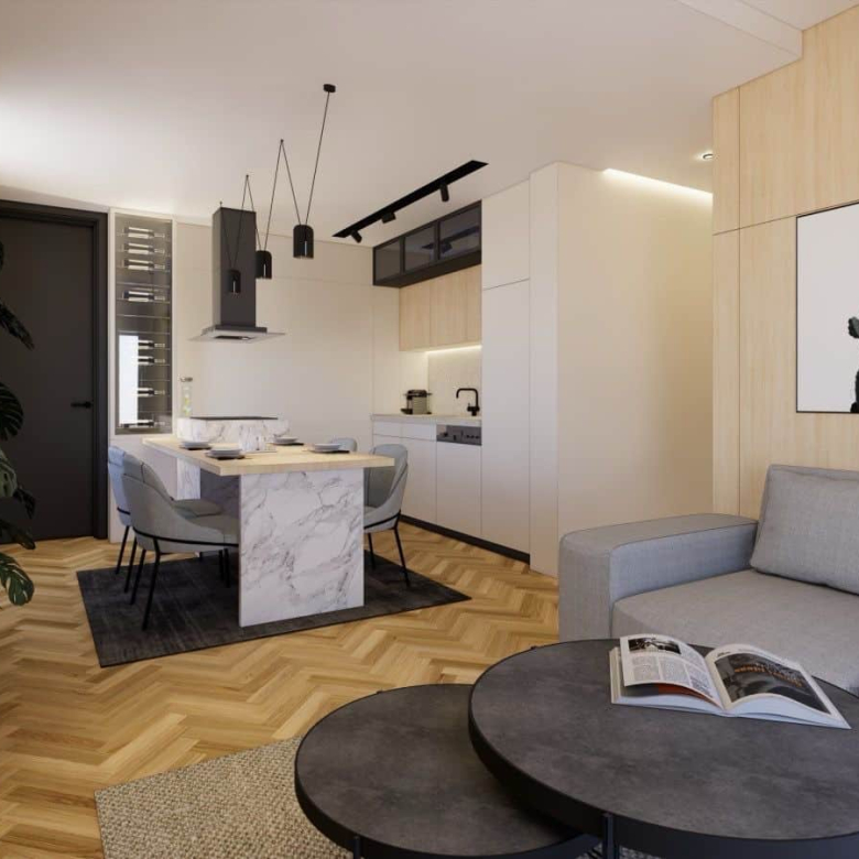 Two Bedroom Apertment for Sale, 53m2 Budva