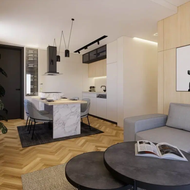 Two Bedroom Apertment for Sale, 53m2 Budva