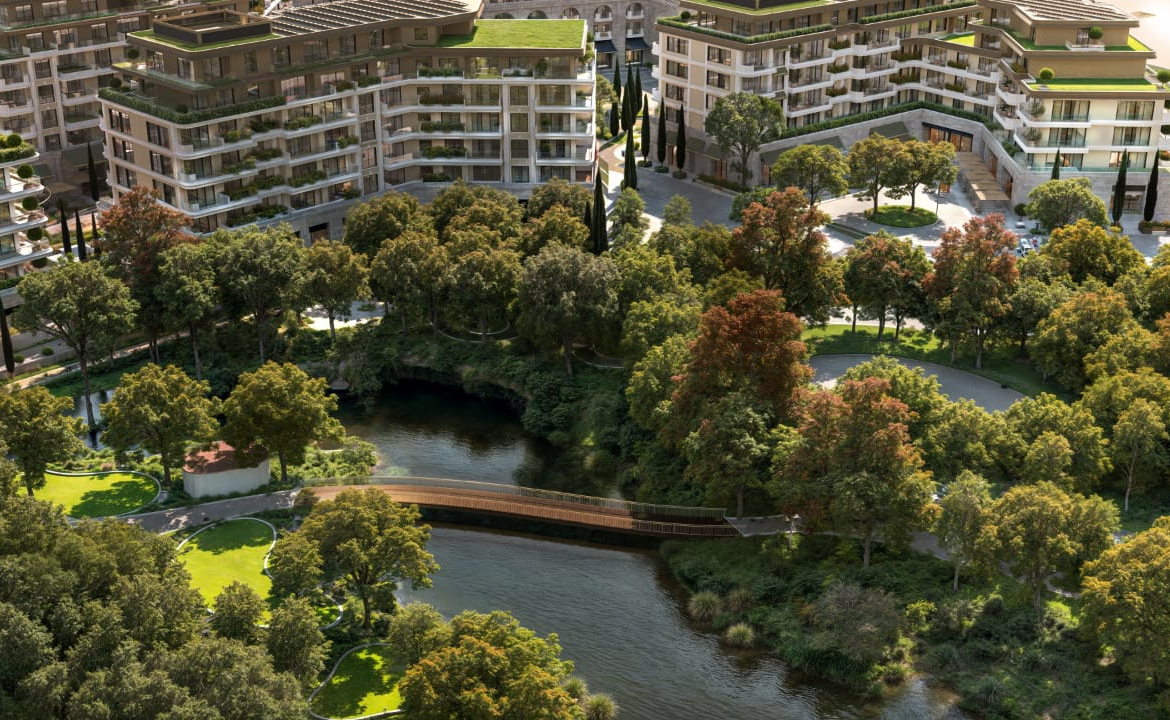 Welcome to the longest sandy beach on the Adriatic. Here, at the foot of the mountains and right by the sea, Porta Rai Beachfront Hotel & Residences offers an enhanced lifestyle and luxurious details that will forever change the way you see pleasure and relaxation. Porta Rai Beachfront Hotel & Residences is designed to have it all: It has 300 meters of private beach and spans 10 hectares. You are surrounded by almost untouched nature: a lake, a park and green oases connected by paths that lead into the central square and to a unique beach promenade. Seven pools offer everything you need to relax or unwind, as well as a mini golf course, basketball courts, tennis and padel courts, beach volleyball, children's karting and a pavilion for yoga and meditation You will always find your place. In addition to the lobby bar, there are seven restaurants, a beach club, three beach bars and a bar in the central square. Life is really celebrated here: Large public events take place in the main square, and your more intimate celebrations can be organized in the park, on the beach or by the lake. If you wish, your little ones can have fun in the playground, on the go-kart track or in the Kids Club. Porta Rai Beachfront Hotel & Residences offers you a unique experience on the beach like never before. Violet Investment, montenegro investment, karadag yatirim