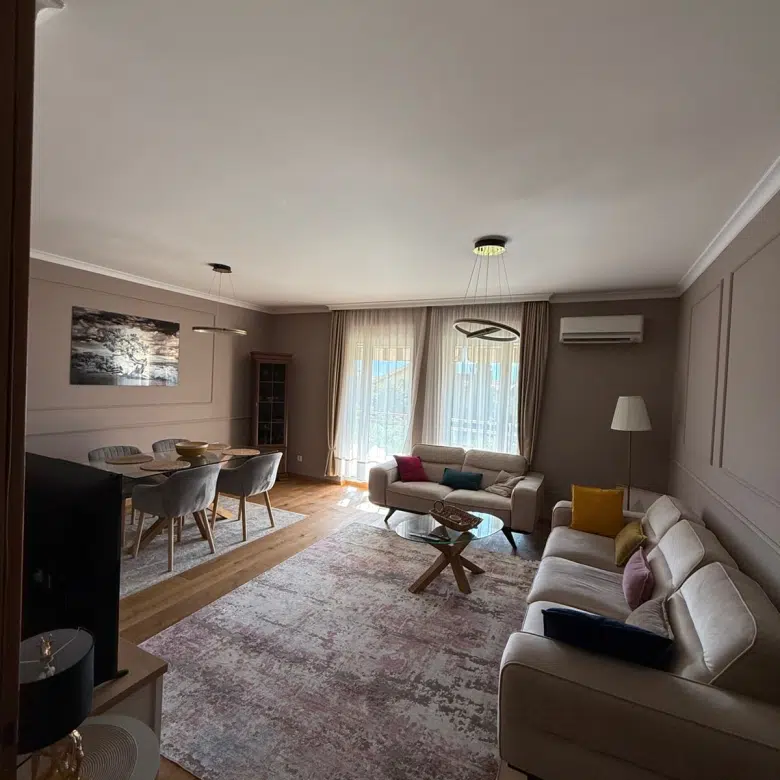 Two Bedroom Apartment for Rent, 74m2, Blok 9, Podgorica