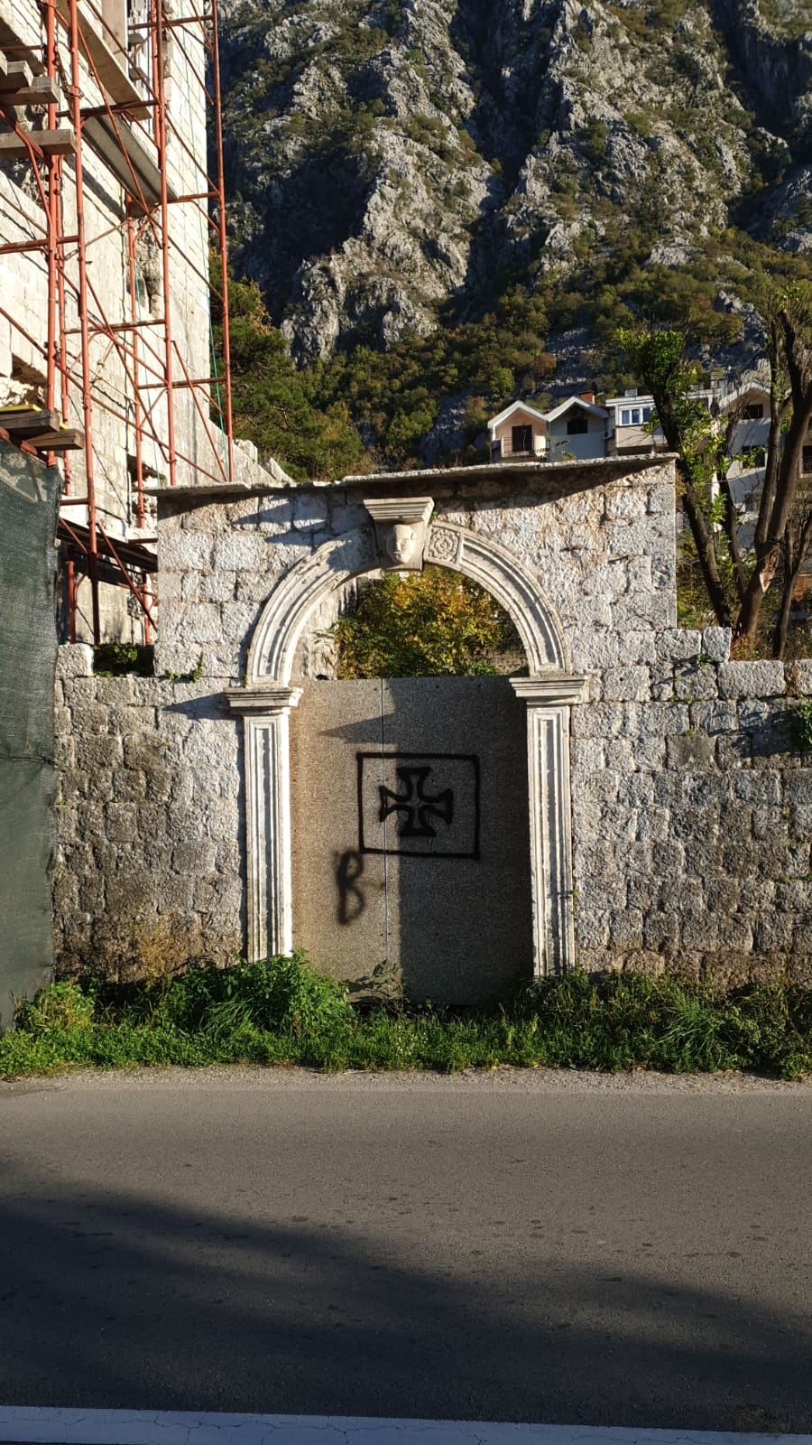 risan waterfront land for sale, boutique hotel project montenegro, stone palace restoration kotor bay, 2127m2 build area montenegro, unesco bay of kotor real estate, investment property risan,violet investment