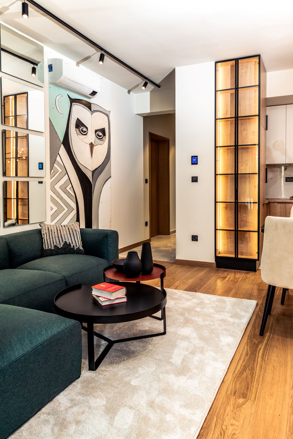 1-bedroom apartment Podgorica, Emerald Garden Residence, furnished apartment for rent, long-term rental Podgorica, city center apartment Montenegro, violet investment,montenegro real estate