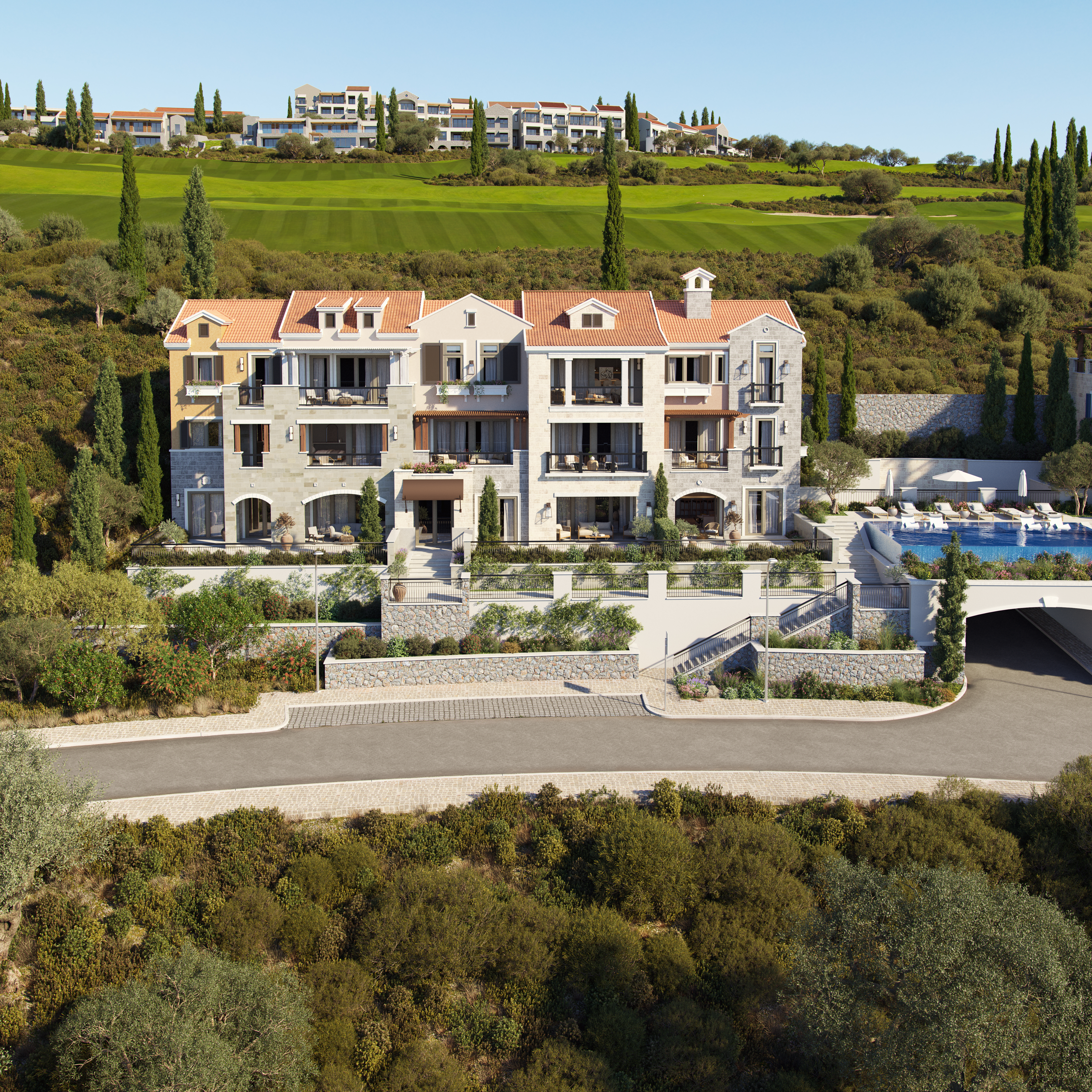Luštica Bay apartment for sale Luxury apartment Montenegro Sea view apartment Montenegro Horizon Residences Luštica Bay Montenegro property investment,violet investment