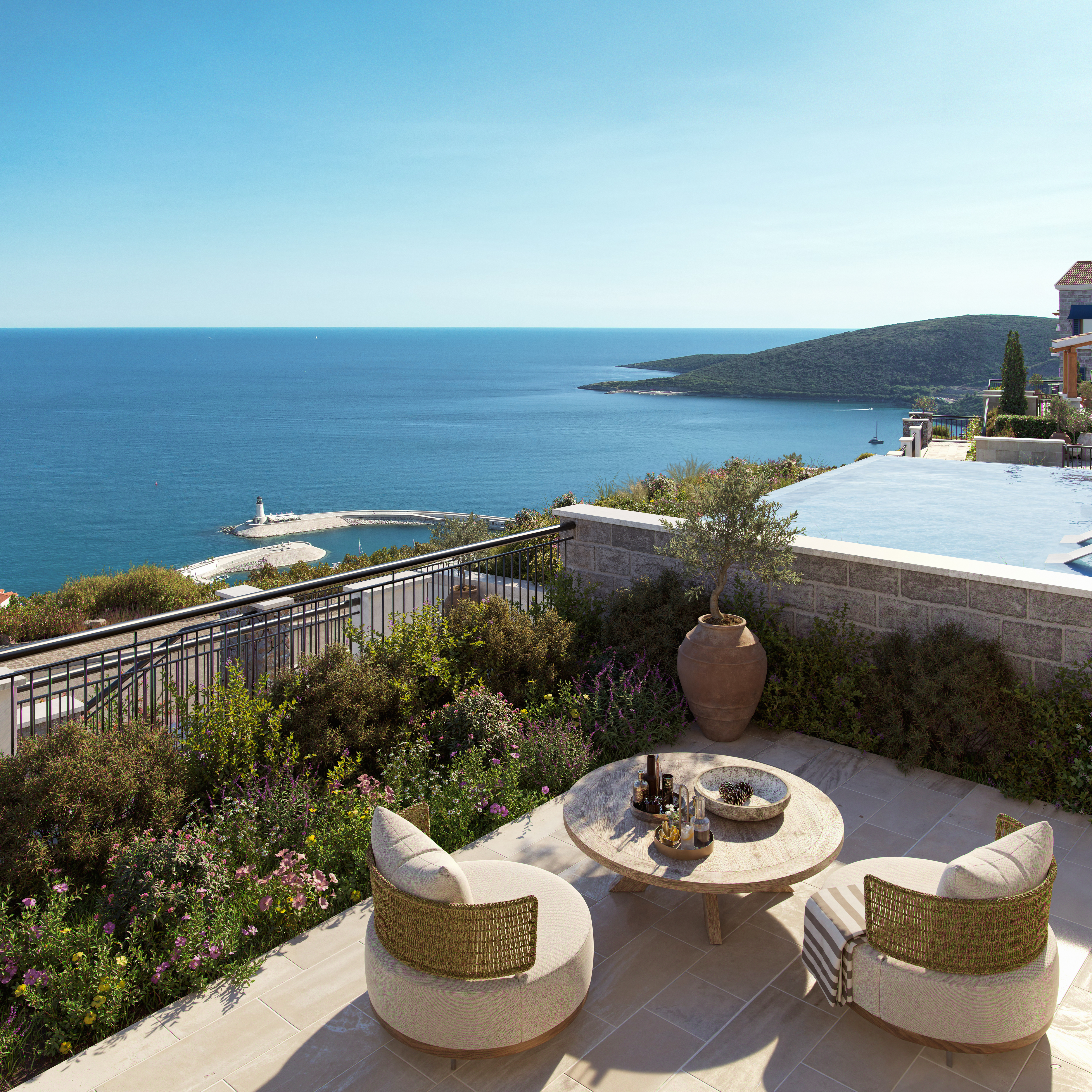 Luštica Bay apartment for sale Luxury apartment Montenegro Sea view apartment Montenegro Horizon Residences Luštica Bay Montenegro property investment,violet investment