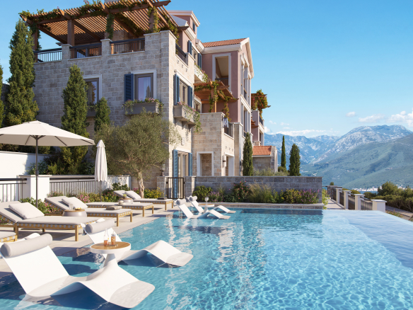 Luštica Bay apartment for sale Luxury apartment Montenegro Sea view apartment Montenegro Horizon Residences Luštica Bay Montenegro property investment,violet investment