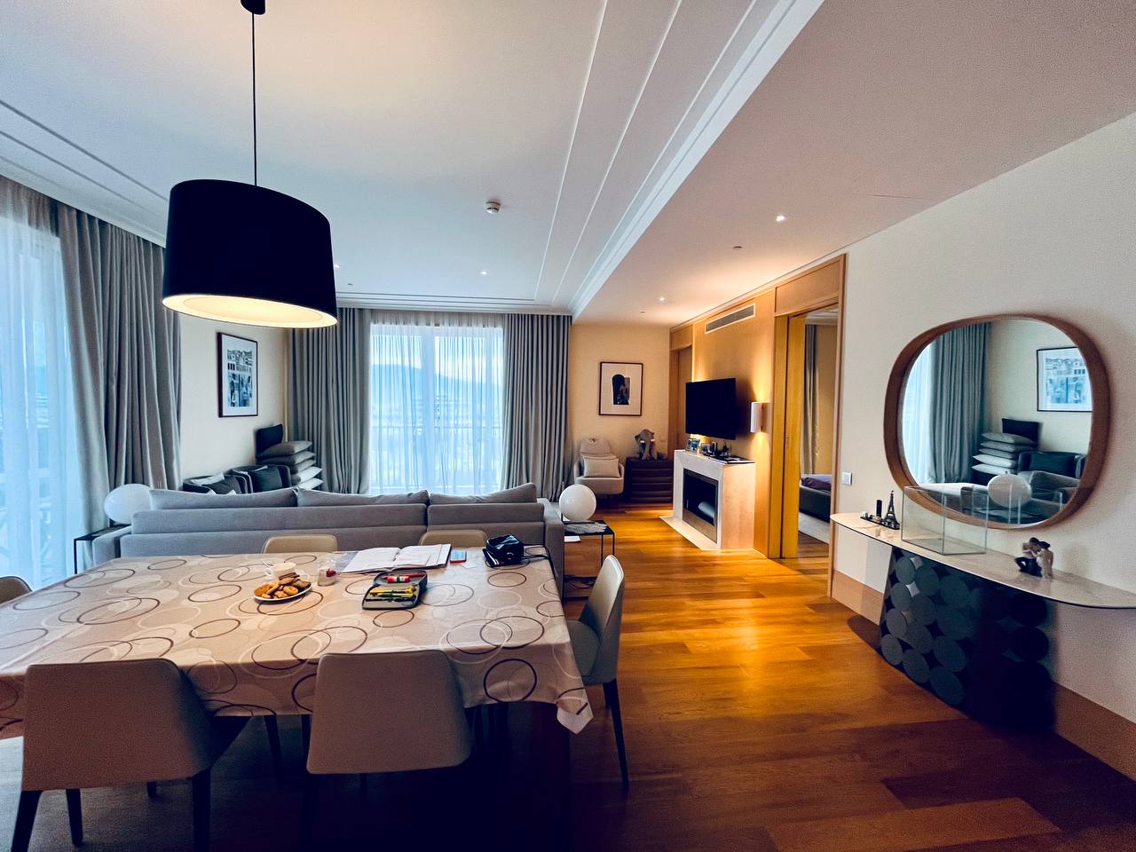 Porto Montenegro apartment for sale Luxury apartment Porto Montenegro Baia complex Porto Montenegro Regent Hotel residence Montenegro Seafront apartment Porto Montenegro, violet investment