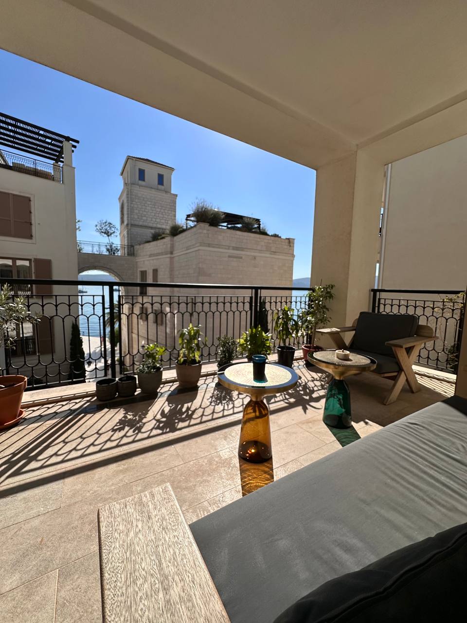 Porto Montenegro apartment for sale Luxury apartment Montenegro Sea view apartment Porto Montenegro Tivat waterfront property Montenegro real estate,violet investment