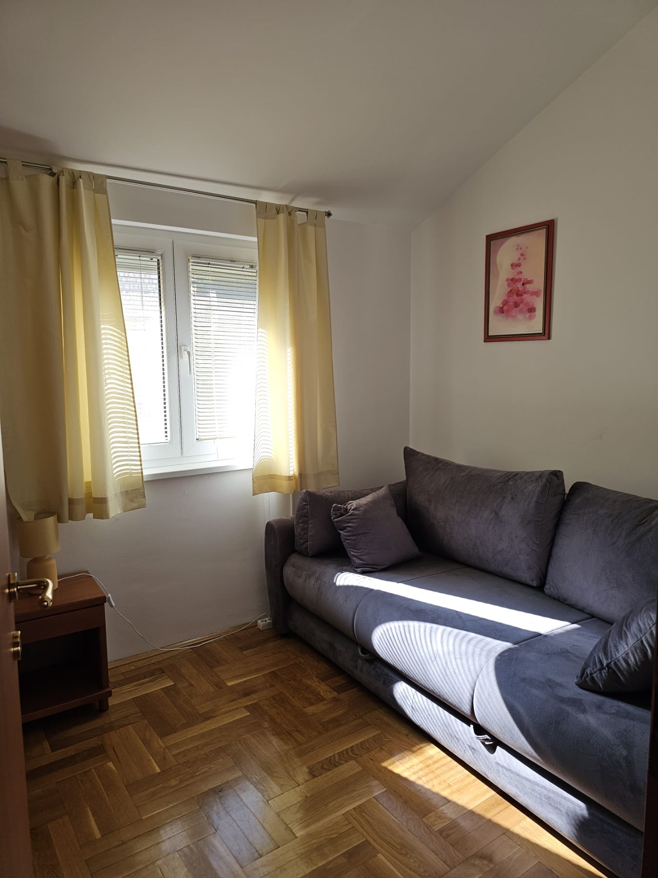 one-bedroom apartment Rafailovići, apartment for sale Rafailovići, Budva Riviera property, 1-bedroom near beach Montenegro, Rafailovići real estate for sale, apartment 100m from sea, Vitodolska Turistička apartment, third-floor attic apartment, terrace apartment Rafailovići, optional garage parking, 14 m2 parking space Rafailovići, Montenegro coastal property, holiday rental potential Budva, small apartment for investment Montenegro, violet investment