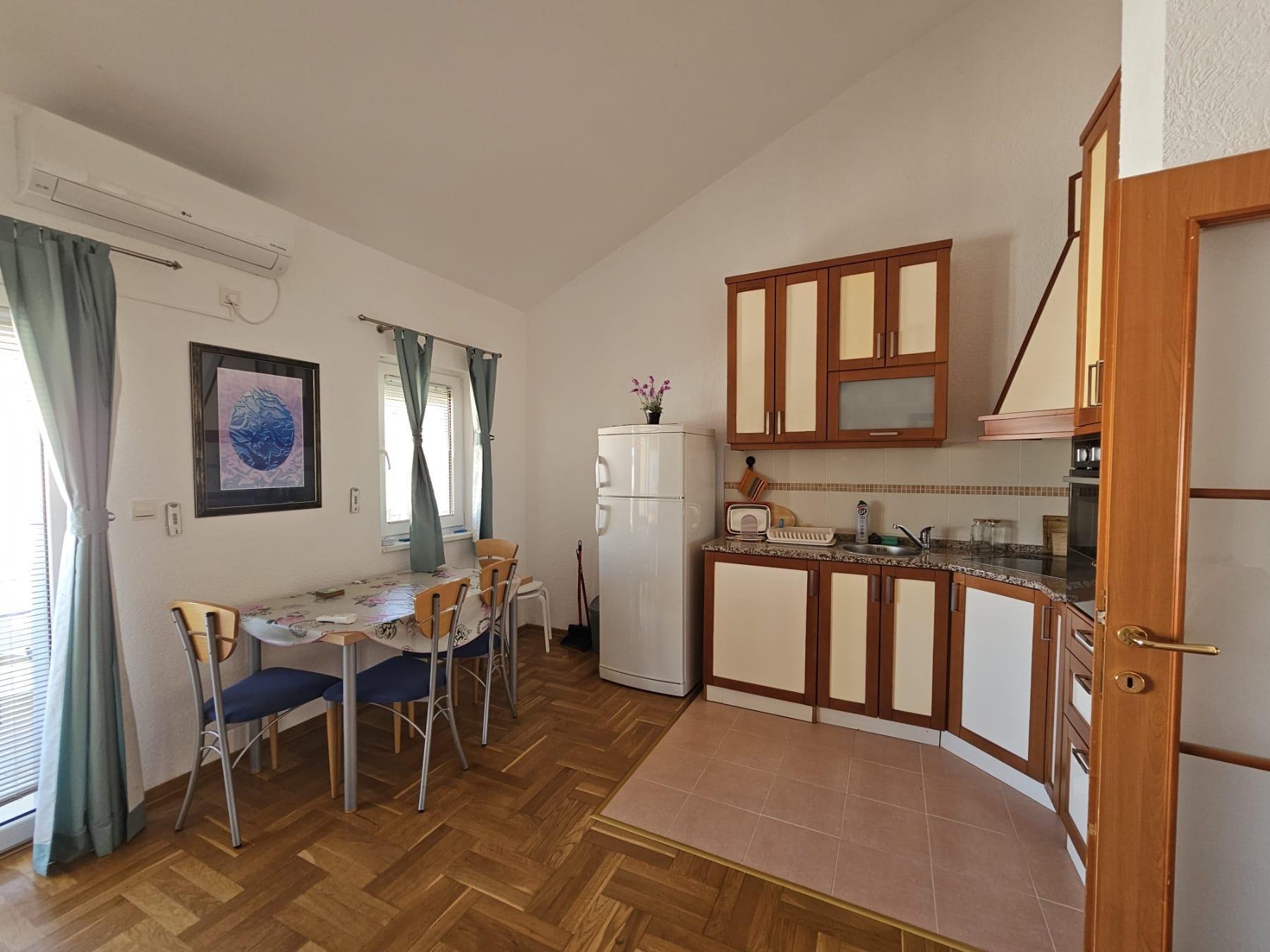 one-bedroom apartment Rafailovići, apartment for sale Rafailovići, Budva Riviera property, 1-bedroom near beach Montenegro, Rafailovići real estate for sale, apartment 100m from sea, Vitodolska Turistička apartment, third-floor attic apartment, terrace apartment Rafailovići, optional garage parking, 14 m2 parking space Rafailovići, Montenegro coastal property, holiday rental potential Budva, small apartment for investment Montenegro, violet investment