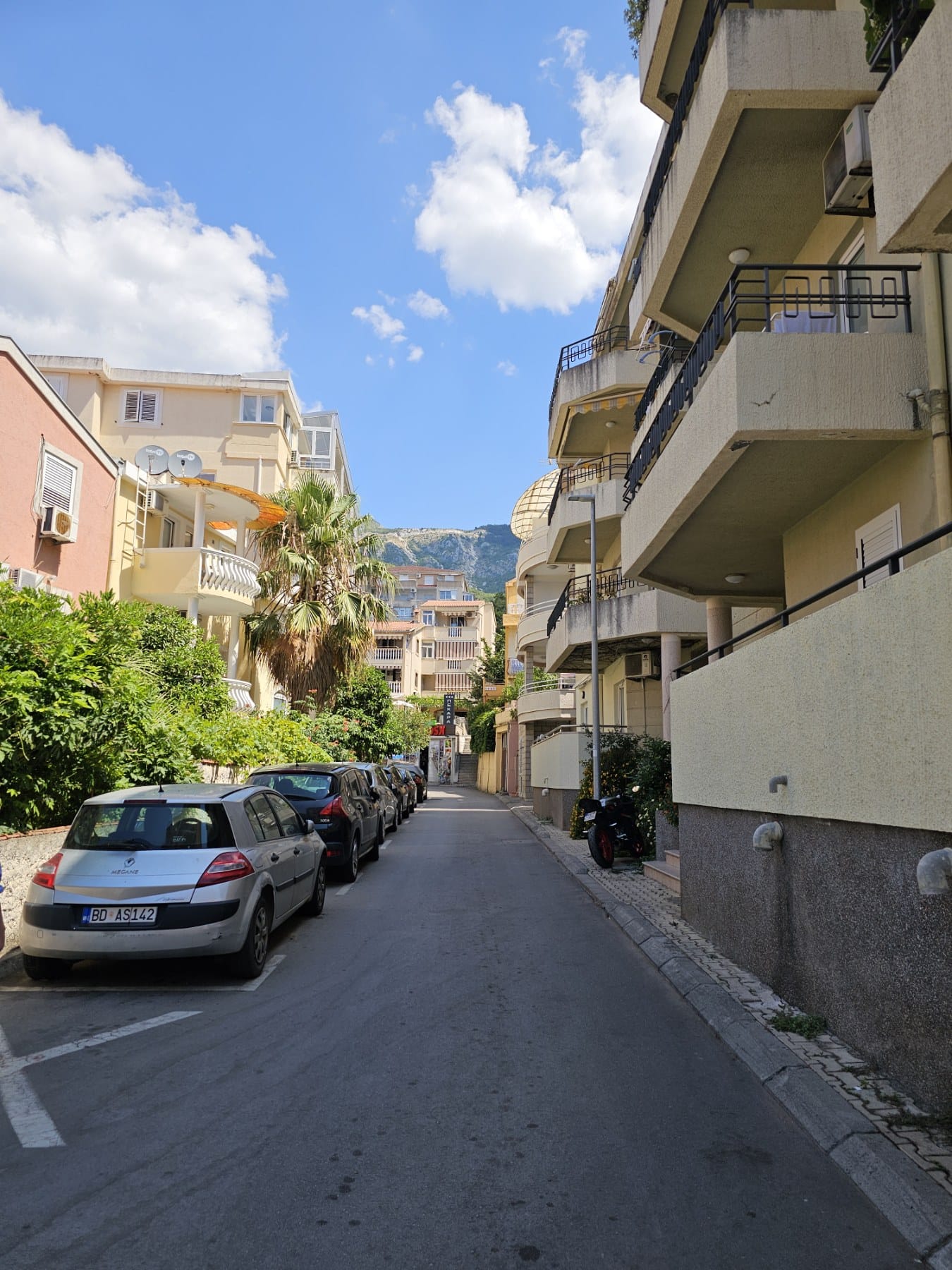 one-bedroom apartment Rafailovići, apartment for sale Rafailovići, Budva Riviera property, 1-bedroom near beach Montenegro, Rafailovići real estate for sale, apartment 100m from sea, Vitodolska Turistička apartment, third-floor attic apartment, terrace apartment Rafailovići, optional garage parking, 14 m2 parking space Rafailovići, Montenegro coastal property, holiday rental potential Budva, small apartment for investment Montenegro, violet investment