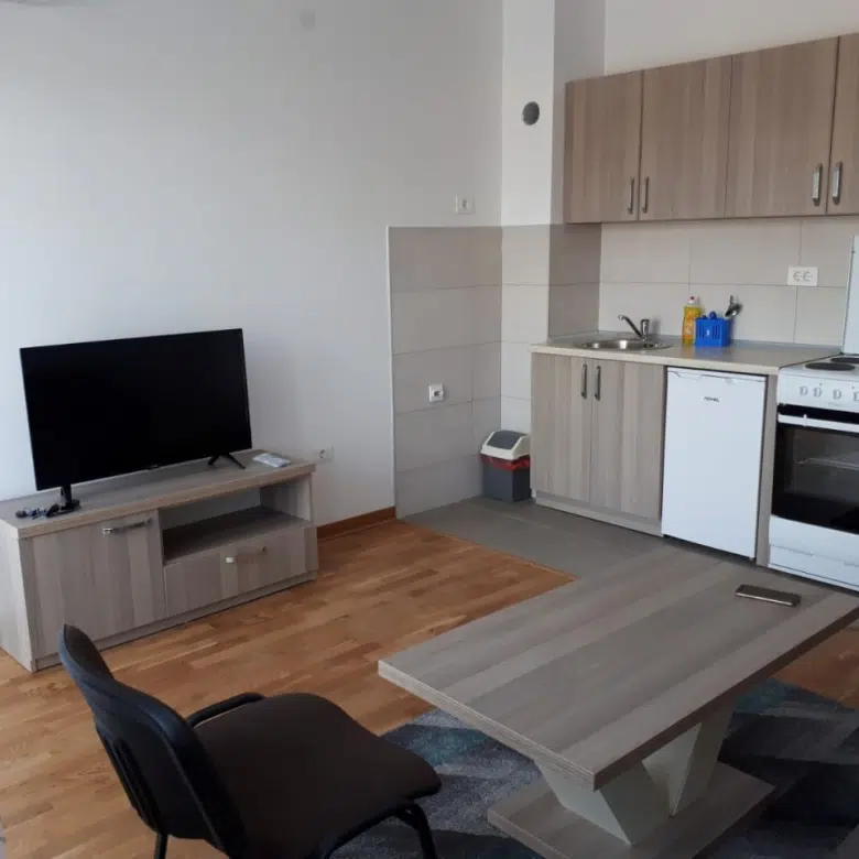 furnished studio podgorica, new build studio podgorica, city kej zagoric apartment, studio for sale podgorica, move in ready studio montenegro,podgorica, zagoric, city kej, gorica hill, montenegro,violet investment