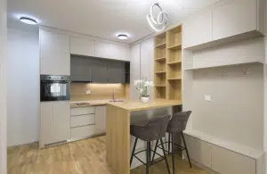 apartment for sale becici, wow building becici, 55 m2 apartment budva riviera, furnished apartment with lift montenegro, near beach apartment becici, rental investment becici, optional garage becici, idea market becici, budva real estate, violet investment, montenegro investment, karaday yatirim, budva becici