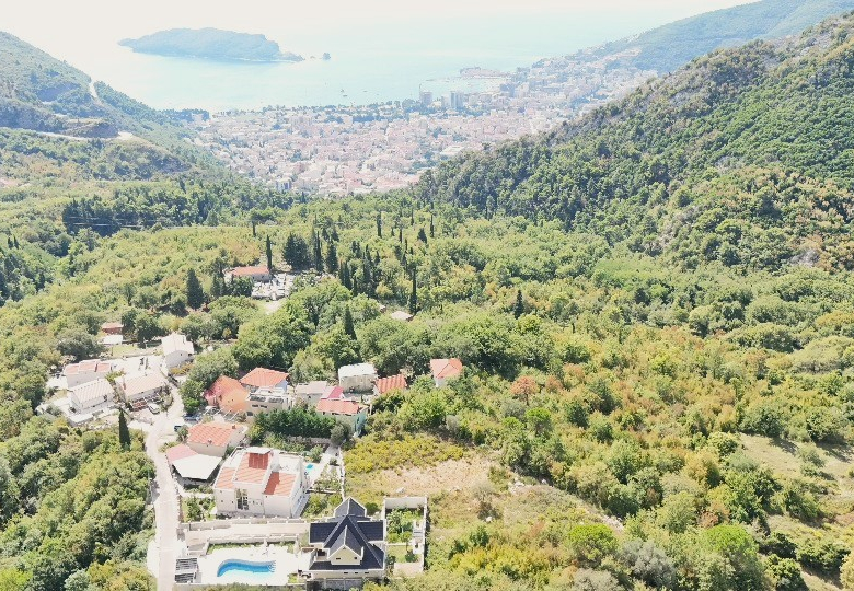 Land with sea view , Markovici , Budva