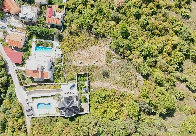 Land with sea view , Markovici , Budva