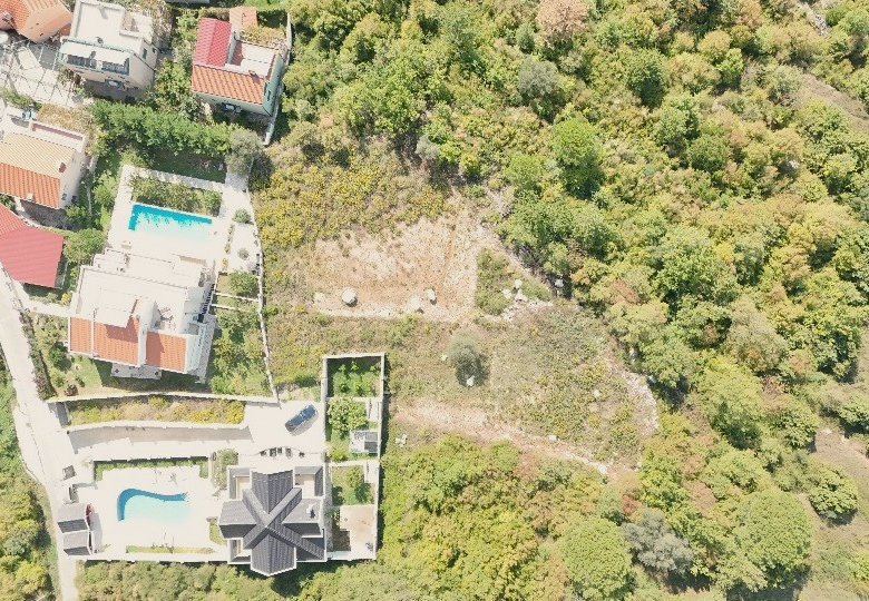 Land with sea view , Markovici , Budva