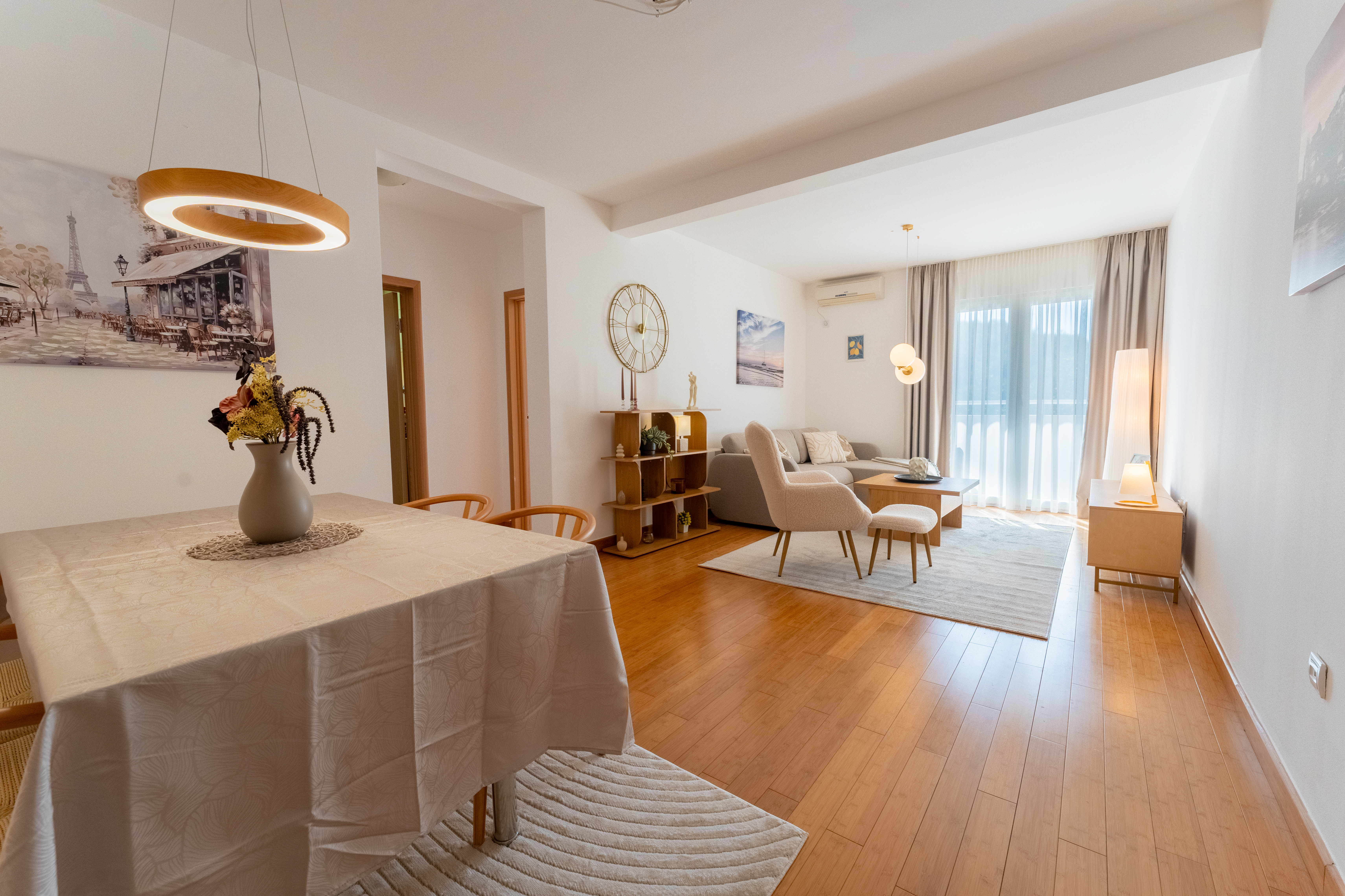 apartment for sale Pržno, 2 bedroom apartment Budva Riviera, newly renovated flat Montenegro, 68 m2 apartment near beach, furnished apartment Pržno, modern Scandinavian style interior, partial sea view balcony, property near Sveti Stefan, holiday home Pržno Montenegro, investment apartment Budva area, coastal real estate Montenegro, nekretnine Pržno prodaja, dvosoban stan Pržno, stan 8 minuta od plaže, namješten stan na moru Crna Gora, stan idealan za izdavanje Budva rivijera, violet investment, violet investment montenegro