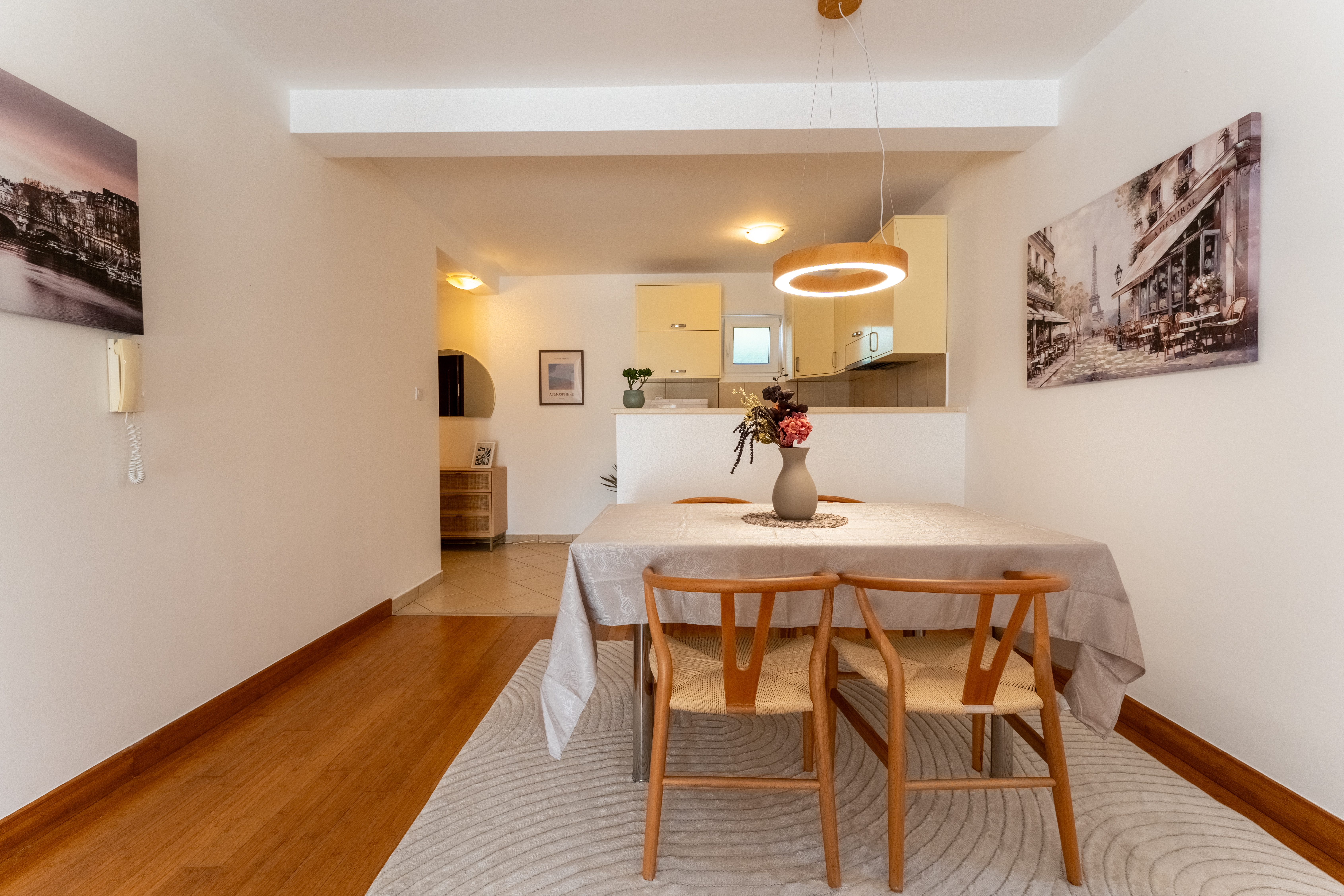 apartment for sale Pržno, 2 bedroom apartment Budva Riviera, newly renovated flat Montenegro, 68 m2 apartment near beach, furnished apartment Pržno, modern Scandinavian style interior, partial sea view balcony, property near Sveti Stefan, holiday home Pržno Montenegro, investment apartment Budva area, coastal real estate Montenegro, nekretnine Pržno prodaja, dvosoban stan Pržno, stan 8 minuta od plaže, namješten stan na moru Crna Gora, stan idealan za izdavanje Budva rivijera, violet investment, violet investment montenegro