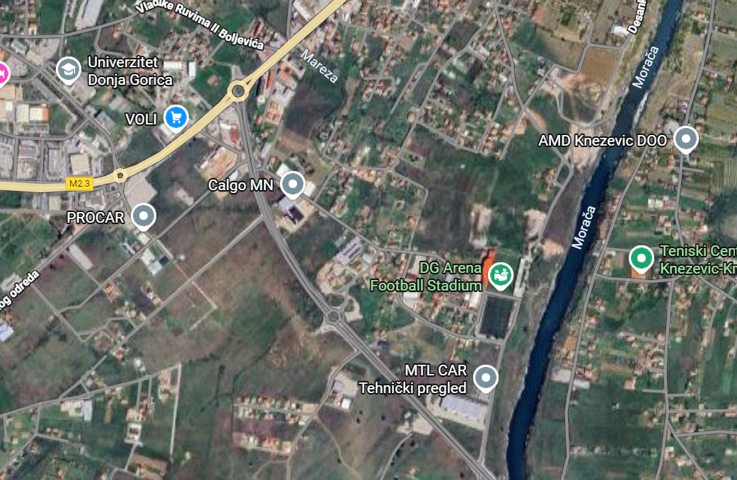 land for sale Donji Kokoti, mixed-use land Podgorica, 985 m2 plot Podgorica, land near southwest bypass Podgorica, plot near FK Podgorica stadium, land near DG Arena Podgorica, commercial and residential land Montenegro, investment land Podgorica, mixed-use development land, urban land Podgorica, building land Donji Kokoti, nekretnine Podgorica prodaja, plac Donji Kokoti, građevinsko zemljište Podgorica, mješovita gradnja PUP Podgorica, plac za stambeno-poslovni objekat, komercijalno zemljište Donji Kokoti,violet investment, violet investment montenegro