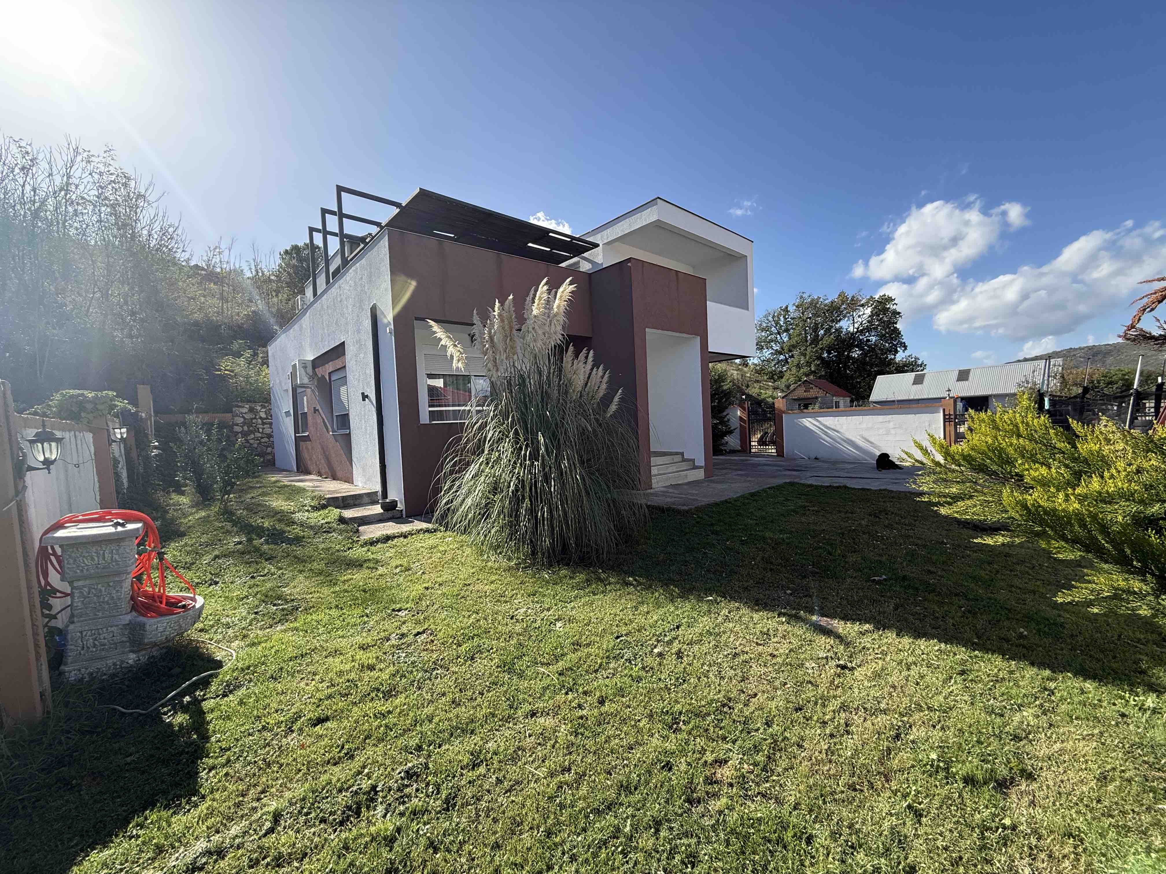 house for sale Podgorica, house for sale Gornja Gorica, family house Podgorica, modern house Podgorica, American style house Montenegro, 260 m2 house Podgorica, 180 m2 living space Podgorica, 640 m2 plot Podgorica, 3 bedroom house Podgorica, house with office Podgorica, central heating pellet Podgorica, Fujitsu air conditioning Podgorica, landscaped yard Podgorica, fenced property Podgorica, house with garage Podgorica, house with terraces Podgorica, modern family home Podgorica, real estate Podgorica, property for sale Montenegro, Gornja Gorica real estate, house built 2019 Podgorica, legal house with permits Podgorica, decorative garden Podgorica, Violet Investment Podgorica, Violet Investment house for sale, Violet Investment Gornja Gorica,violeti investment,violetinvestment,violet investment montenegro