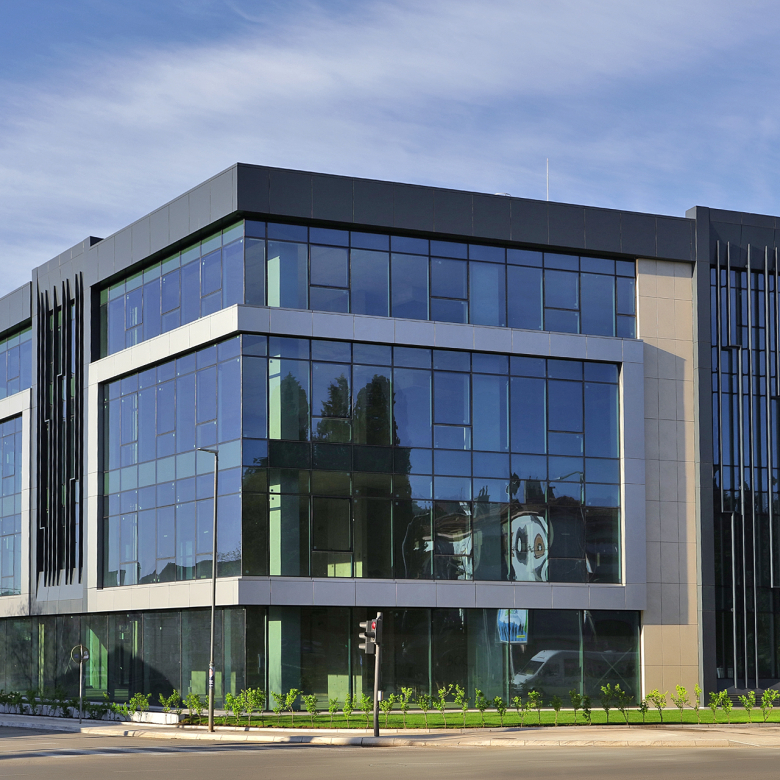 office building for sale, office building for rent, Grade A office building, prime commercial building, full building lease opportunity, corporate headquarters building, shell and core ground floor, Reynaers CS77 façade, HP Sunguard Neutral glass, office with backup generator, office building with CCTV, building with underground parking, KONE elevators office property, secure office with card access, commercial real estate investment, modern office space with high ceilings, mixed lease and sale options, office building with green areas, business property with storage and parking, violet investment,violet investment montenegro