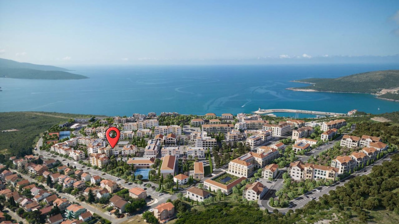 apartment for sale Luštica Bay, Centrale Luštica Bay apartment, 2 bedroom apartment Tivat, 78 m2 flat Luštica Bay, luxury resort apartment Montenegro, property in Luštica Bay Tivat, high ceilings apartment Montenegro, underfloor heating bathrooms, furnished modern kitchen Luštica, private parking Luštica Bay, investment property Montenegro coast, rental program Luštica Bay, golf course property Montenegro, premium resort living Tivat, nekretnine Luštica Bay prodaja, dvosoban stan Centrale Luštica, stan u rizortu Crna Gora, stan za investiciju Luštica Bay, apartman blizu golf terena Crna Gora,violet investment, violet investment montenego