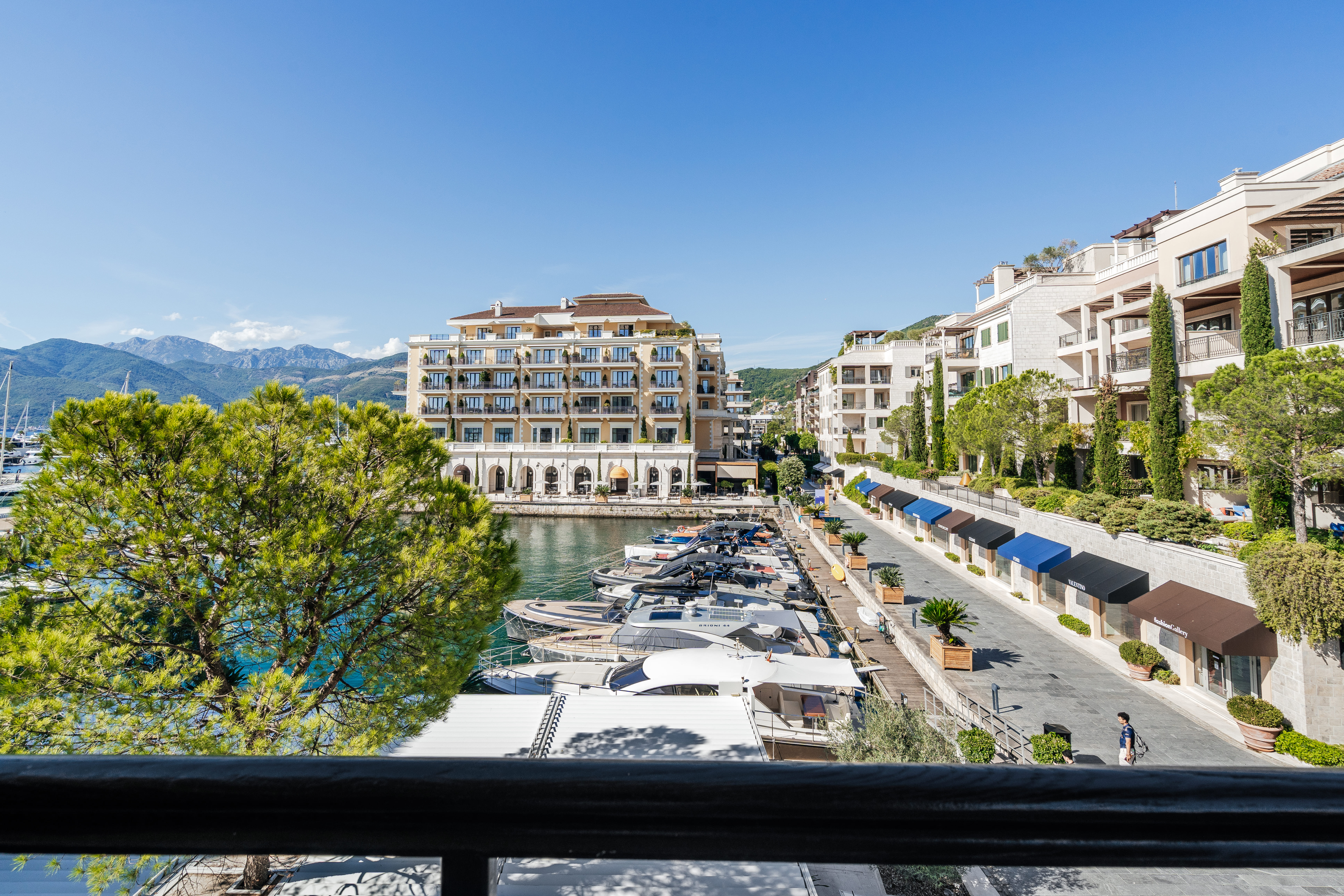 apartment for sale Porto Montenegro, Ozana Residence apartment, luxury marina view apartment Montenegro, 2 bedroom 3 bathroom flat Tivat, 140 m2 renovated apartment, superyacht marina view property, Regent Hotel view apartment, Villeroy & Boch custom kitchen, Devon & Devon bathroom fittings, luxury waterfront real estate Montenegro, Porto Montenegro investment property, Bay of Kotor luxury apartment, fully furnished designer apartment Adriatic, prime marina village residence, high end apartment with parking Tivat , violet investment, violet investment montenegro