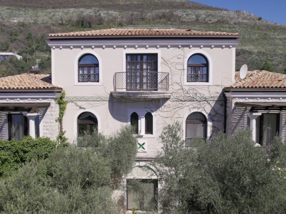 luxury villa for sale Adriatic, sea view villa Montenegro, 550 m2 villa with pool, bespoke Mediterranean villa, villa with hammam and saltwater pool, high end coastal property for sale, sea view estate 1400 m2 plot, luxury home with staff quarters, Devon & Devon bathrooms villa, villa with heated 12x6m pool, panoramic sea view master suite, Mediterranean garden with ancient trees, villa with summer kitchen and BBQ, cypress-lined driveway estate, exclusive coastal residence Montenegro, premium holiday home Adriatic, investment luxury villa Montenegro, four bedroom en-suite villa, private wellness villa for sale,violet investment, violet investment montenegro