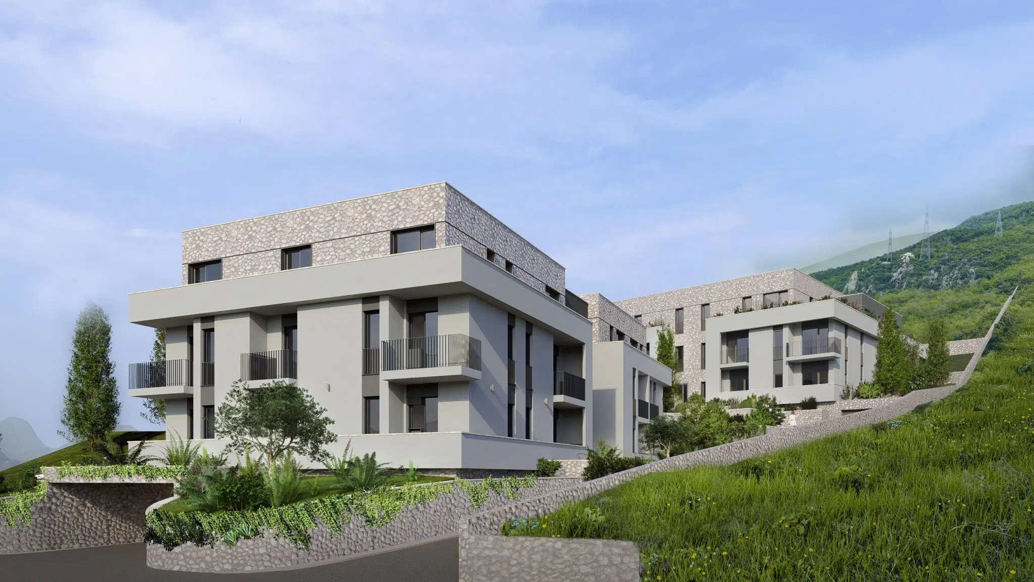 05-2048×1152 Studio Apartment for Sale in Aura Vitalis Complex,Budva
