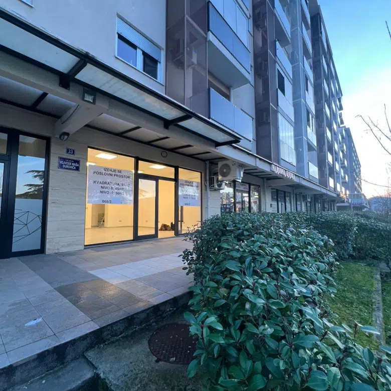 LAST AVAILABLE COMMERCIAL SPACE IN CITY KVART – 95 m² – PRIME LOCATION