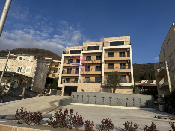 apartment for sale Donja Lastva Tivat, waterfront apartment Tivat Montenegro, apartment near sea Tivat 44 m2, luxury property Donja Lastva Montenegro, new construction apartment Tivat, investment apartment Tivat Montenegro, buy apartment near Porto Montenegro, real estate Tivat Montenegro, violet investment
