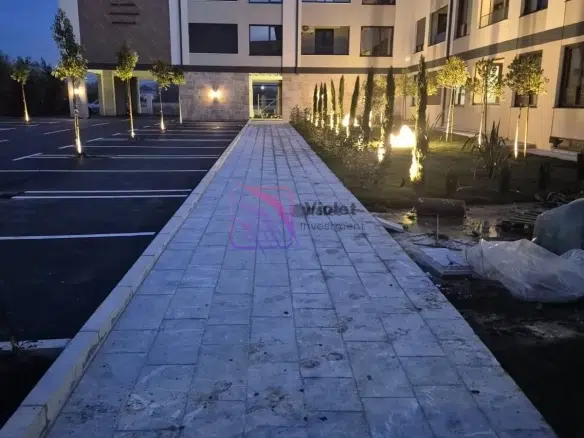 one bedroom apartment Donja Gorica Podgorica sale, Royal Park Residence Podgorica apartment, new apartment Podgorica 47m2, property Donja Gorica Montenegro, real estate Podgorica new construction, investment apartment Podgorica Montenegro,violet investment