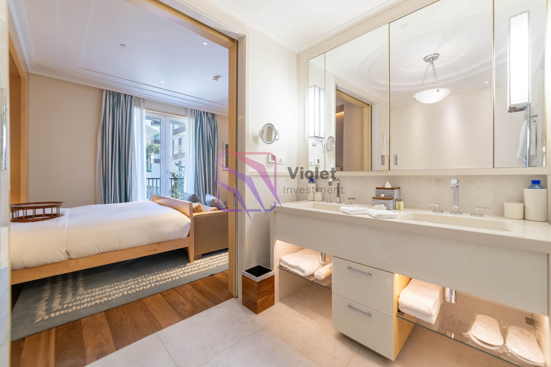 Studio 1 chambre 42 m² Tivat, Monténégro