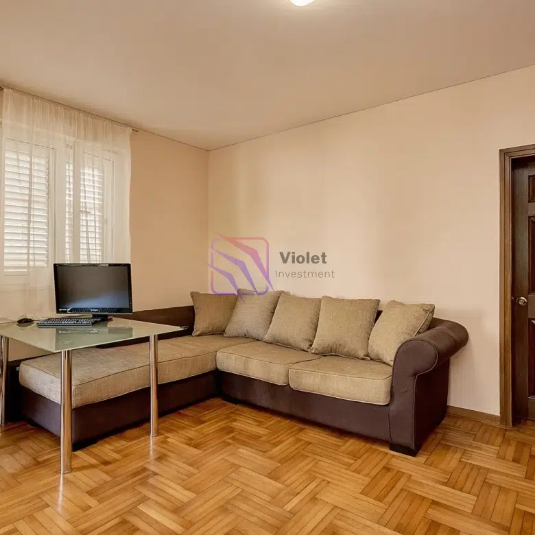 two bedroom apartment for sale Budva, apartment for sale Budva center, Budva center real estate, modern apartment Budva 62 m2, apartment near sea Budva, investment apartment Budva Montenegro, property for sale Budva Montenegro, apartment with garage Budva, bright apartment Budva for sale, Budva Montenegro real estate, apartment near beach Budva, buy apartment Budva Montenegro,violet investment