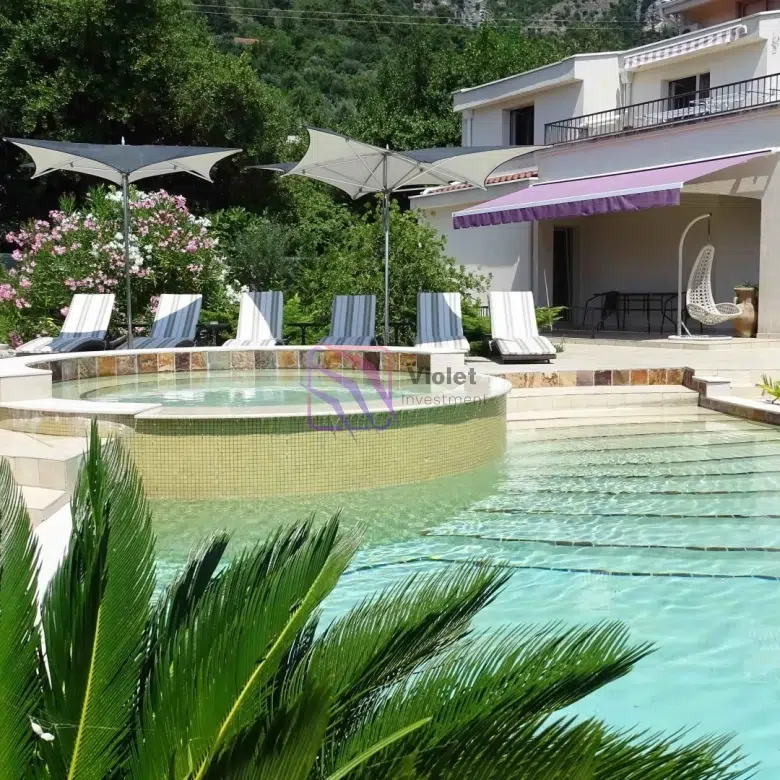house for sale Tivat Montenegro, large house Tivat sea view, property 466 m2 Tivat Montenegro, investment property Tivat Montenegro, villa Tivat for sale, real estate Montenegro coast Tivat, buy house Tivat Montenegro,violet investment