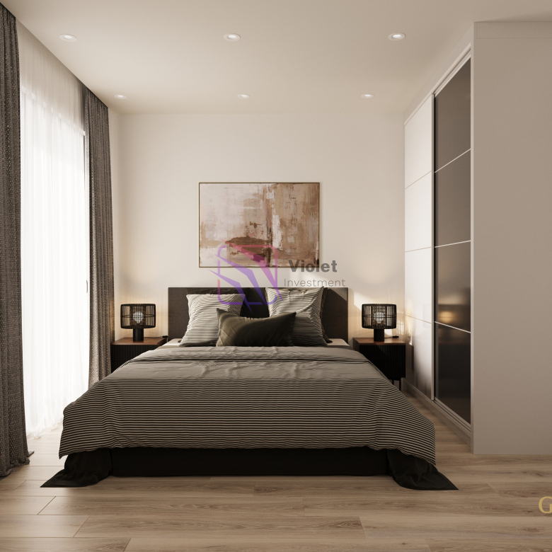 one bedroom apartment for sale Zagorič Podgorica, apartment for sale Podgorica Zagorič, Gorica Palace apartment Podgorica, new construction apartment Podgorica 49 m2, apartment with garage Podgorica for sale, investment apartment Podgorica Montenegro, real estate Podgorica Montenegro, apartment near city center Podgorica, modern apartment Podgorica for sale, buy apartment Podgorica Montenegro, property near Big Fashion mall Podgorica,violet investment