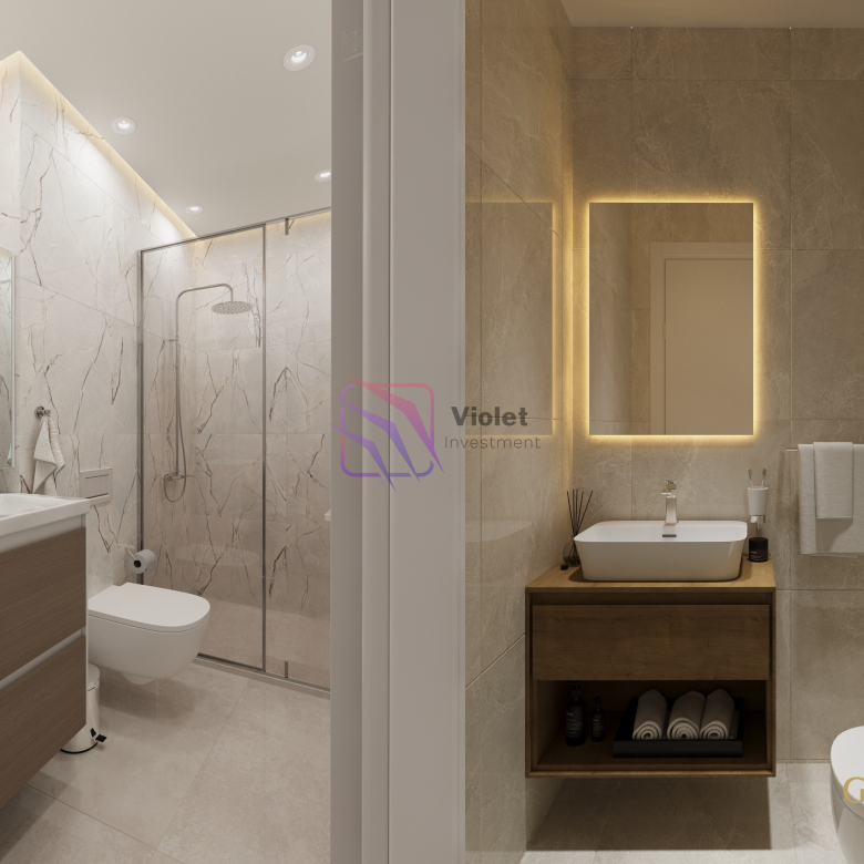 one bedroom apartment for sale Zagorič Podgorica, apartment for sale Podgorica Zagorič, Gorica Palace apartment Podgorica, new construction apartment Podgorica 49 m2, apartment with garage Podgorica for sale, investment apartment Podgorica Montenegro, real estate Podgorica Montenegro, apartment near city center Podgorica, modern apartment Podgorica for sale, buy apartment Podgorica Montenegro, property near Big Fashion mall Podgorica,violet investment