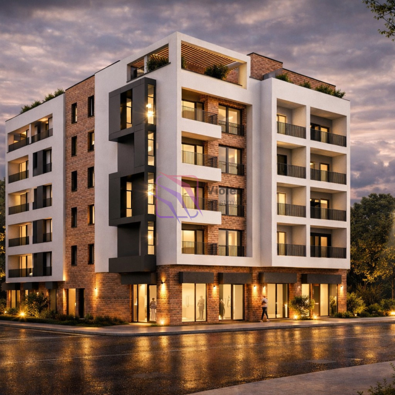 one bedroom apartment for sale Zagorič Podgorica, apartment for sale Podgorica Zagorič, Gorica Palace apartment Podgorica, new construction apartment Podgorica 49 m2, apartment with garage Podgorica for sale, investment apartment Podgorica Montenegro, real estate Podgorica Montenegro, apartment near city center Podgorica, modern apartment Podgorica for sale, buy apartment Podgorica Montenegro, property near Big Fashion mall Podgorica,violet investment