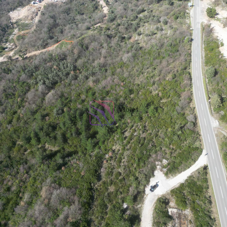 land for sale Reževići Budva, building land Budva Riviera Montenegro, urbanized land Montenegro sea view, development land Budva Montenegro, villa project land Reževići, investment land Budva Montenegro, land near Drobni Pijesak beach, Montenegro coastal development land, real estate Budva Riviera land for sale, violet investment