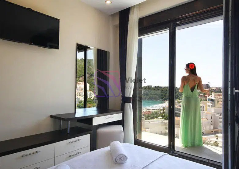 Luxury Two-Bedroom Seafront Apartment for Long-Term Rent – Shine Residence, Bečići
