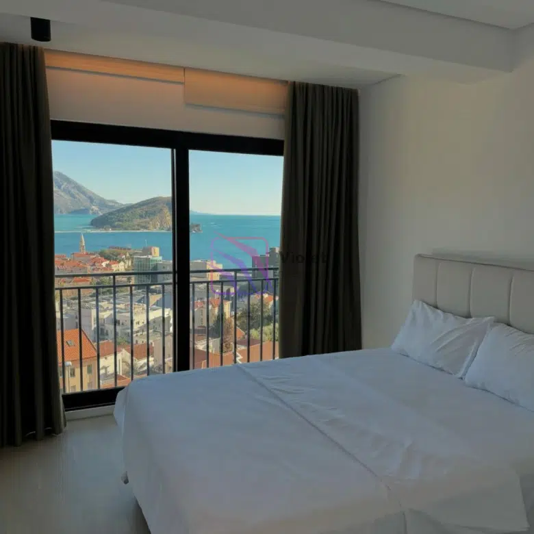 penthouse for sale Budva Montenegro, luxury penthouse Budva sea view, apartment Komoševina Budva for sale, penthouse near Old Town Budva, property Budva Montenegro luxury, investment apartment Budva Montenegro, Adriatic sea view penthouse Montenegro, real estate Budva Montenegro,violet investment