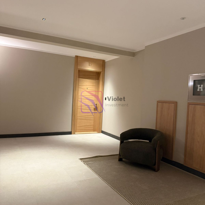 one bedroom apartment Donja Gorica Podgorica sale, Royal Park Residence Podgorica apartment, new apartment Podgorica 47m2, property Donja Gorica Montenegro, real estate Podgorica new construction, investment apartment Podgorica Montenegro,violet investment
