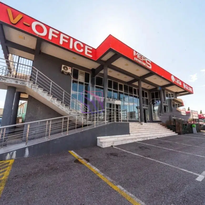 office building for rent Podgorica, commercial property Golubovci Podgorica rent, office space near Podgorica Airport, business building Montenegro rent, office 705 m2 Podgorica, corporate headquarters Podgorica Montenegro, commercial real estate Podgorica rent, violet investment