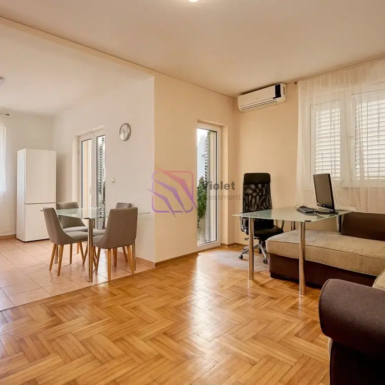 two bedroom apartment for sale Budva, apartment for sale Budva center, Budva center real estate, modern apartment Budva 62 m2, apartment near sea Budva, investment apartment Budva Montenegro, property for sale Budva Montenegro, apartment with garage Budva, bright apartment Budva for sale, Budva Montenegro real estate, apartment near beach Budva, buy apartment Budva Montenegro,violet investment