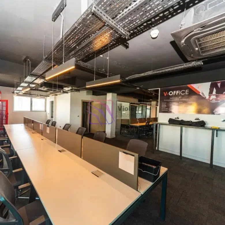 office building for rent Podgorica, commercial property Golubovci Podgorica rent, office space near Podgorica Airport, business building Montenegro rent, office 705 m2 Podgorica, corporate headquarters Podgorica Montenegro, commercial real estate Podgorica rent, violet investment