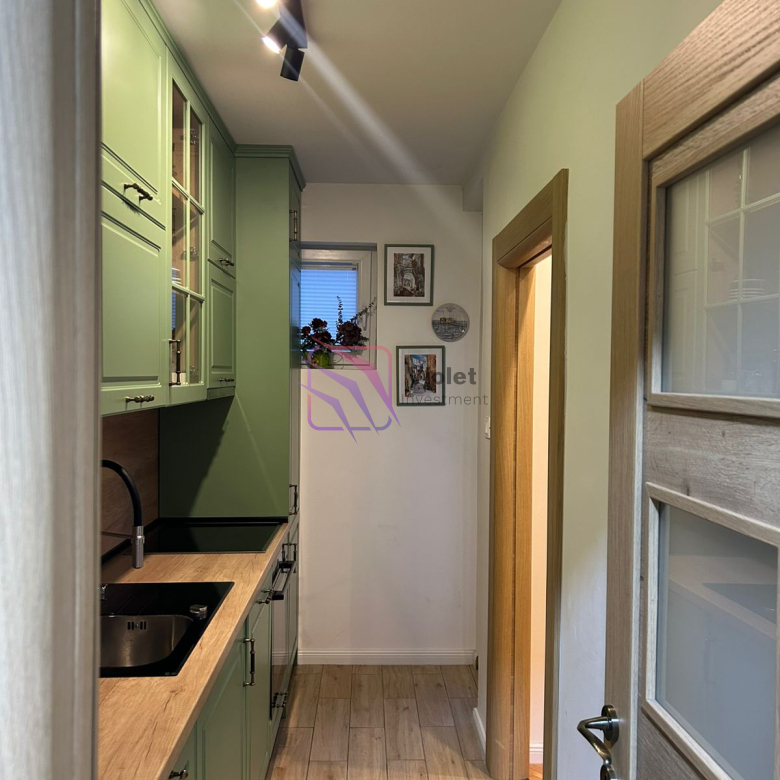 two bedroom apartment Stara Varos Podgorica sale, luxury apartment Podgorica city center 74m2, real estate Podgorica Montenegro furnished apartment, apartment near Sahat Kula Podgorica, property Stara Varos investment Montenegro,violet investment